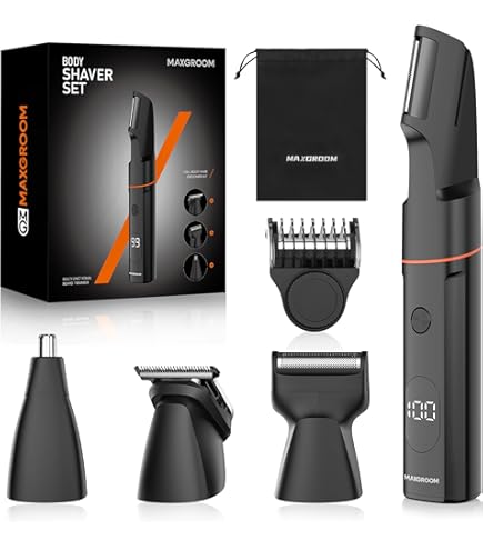Amazon.com: Panasonic ER-GK21-K Body Trimmer® Body Shaver, Battery