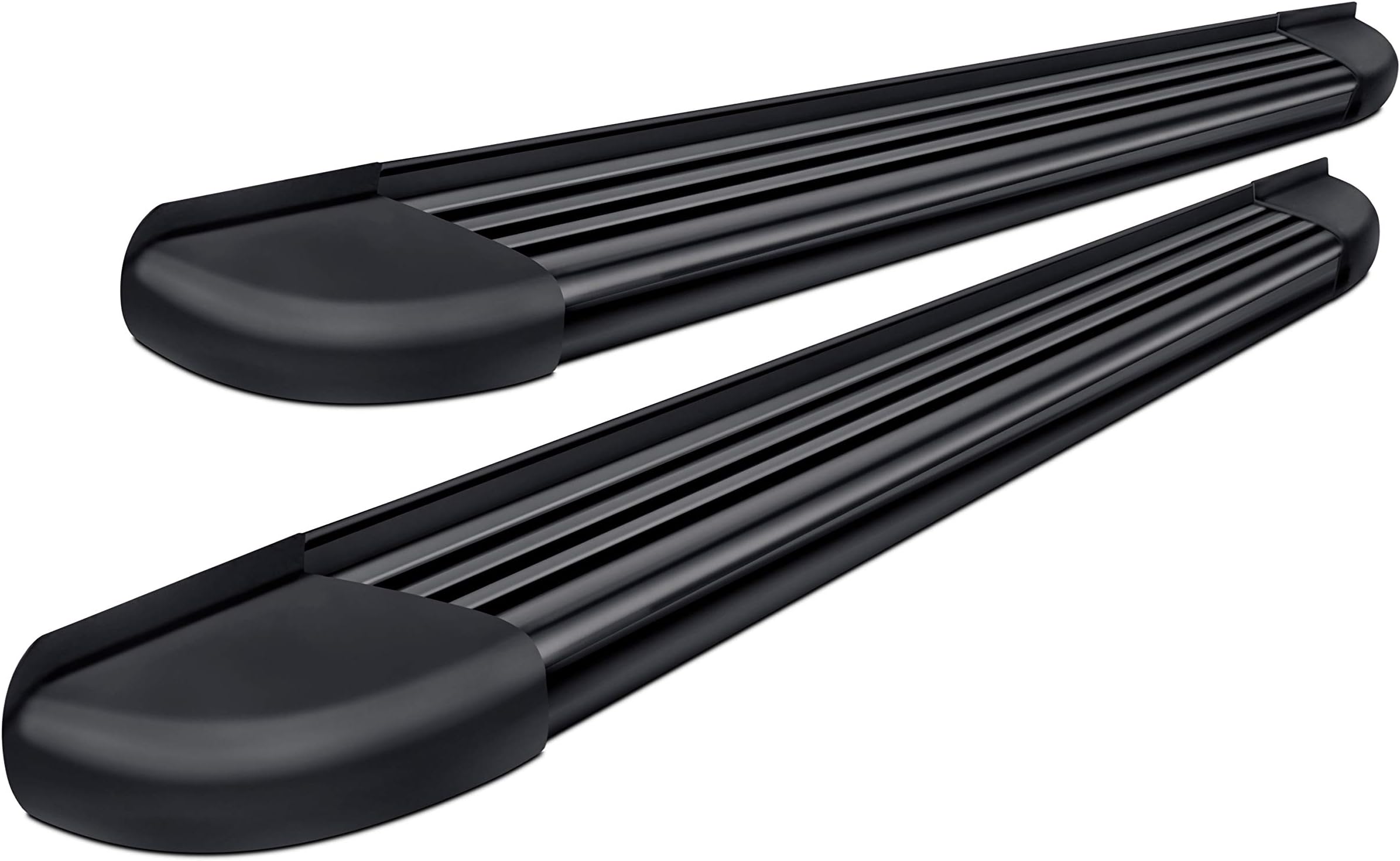 Romik 22009419 Black RB2 Running Boards for Land Rover