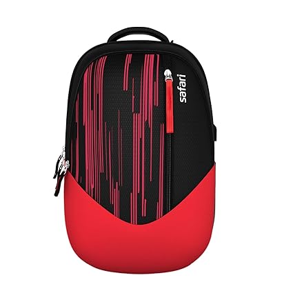 Safari 30 Ltrs Black Casual Backpack (MOOVEUSB19CBBLK)