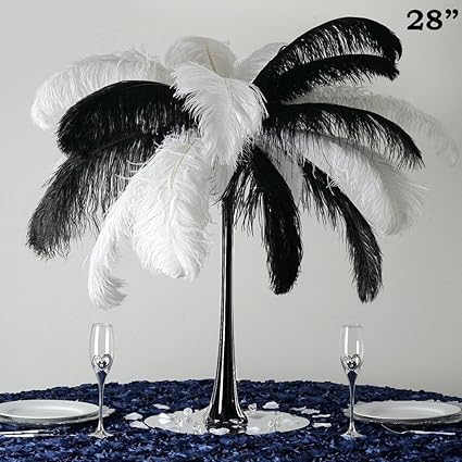 12 Pcs Wedding Centerpiece Eiffel Tower Vase 28 Tall Black