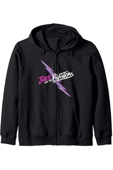 Amazon.com: Julie And The Phantoms Sunset Curve Logo Zip Hoodie : Clothing,  Shoes \u0026 Jewelry