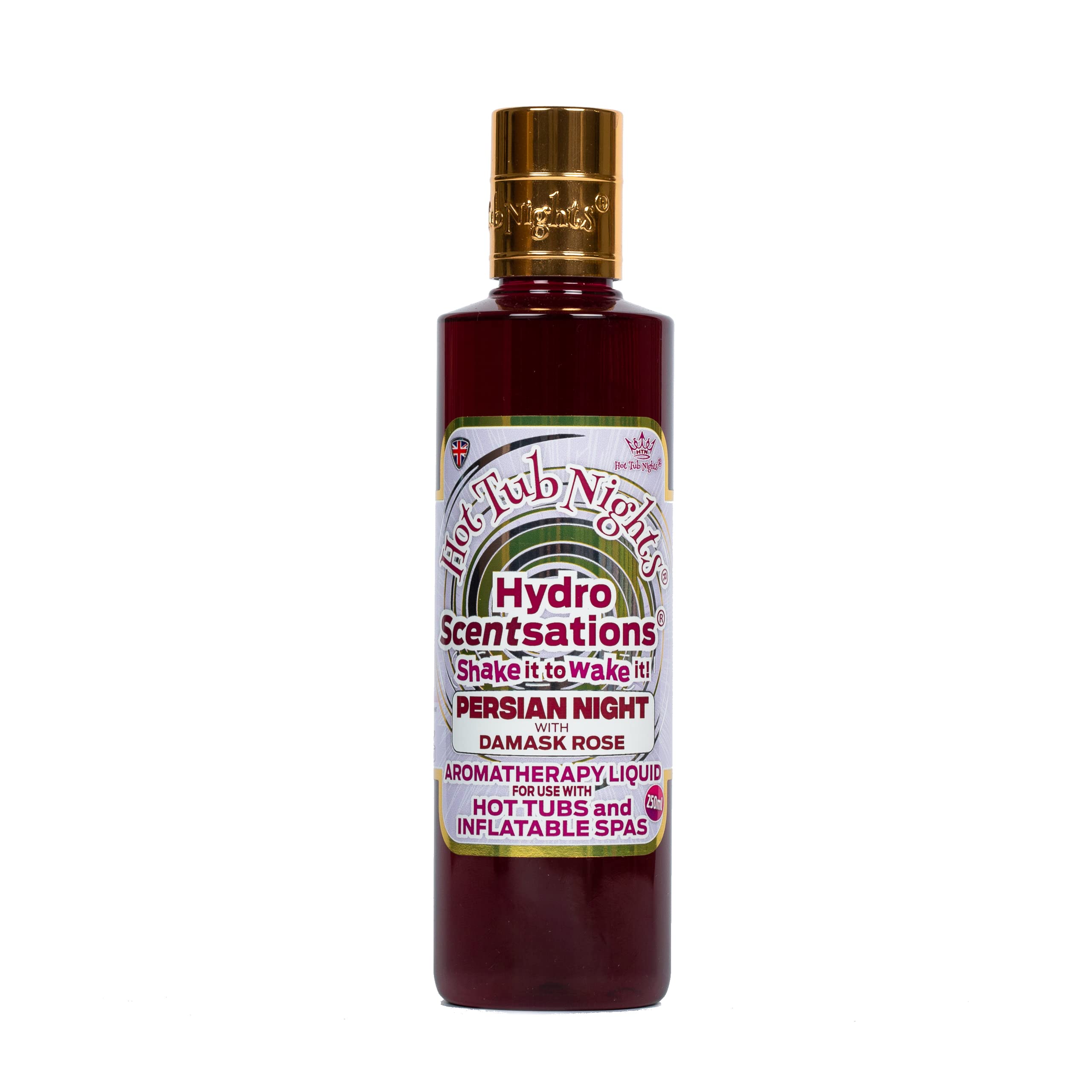 Hot Tub Nights Hydro Scentsations Aromatherapy Liquid ( Persian Night With Damask Rose 1 x 250ml)