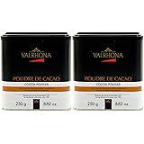 Valrhona 100% Pure Cocoa Powder (8.8 ounce) (Pack of 2)