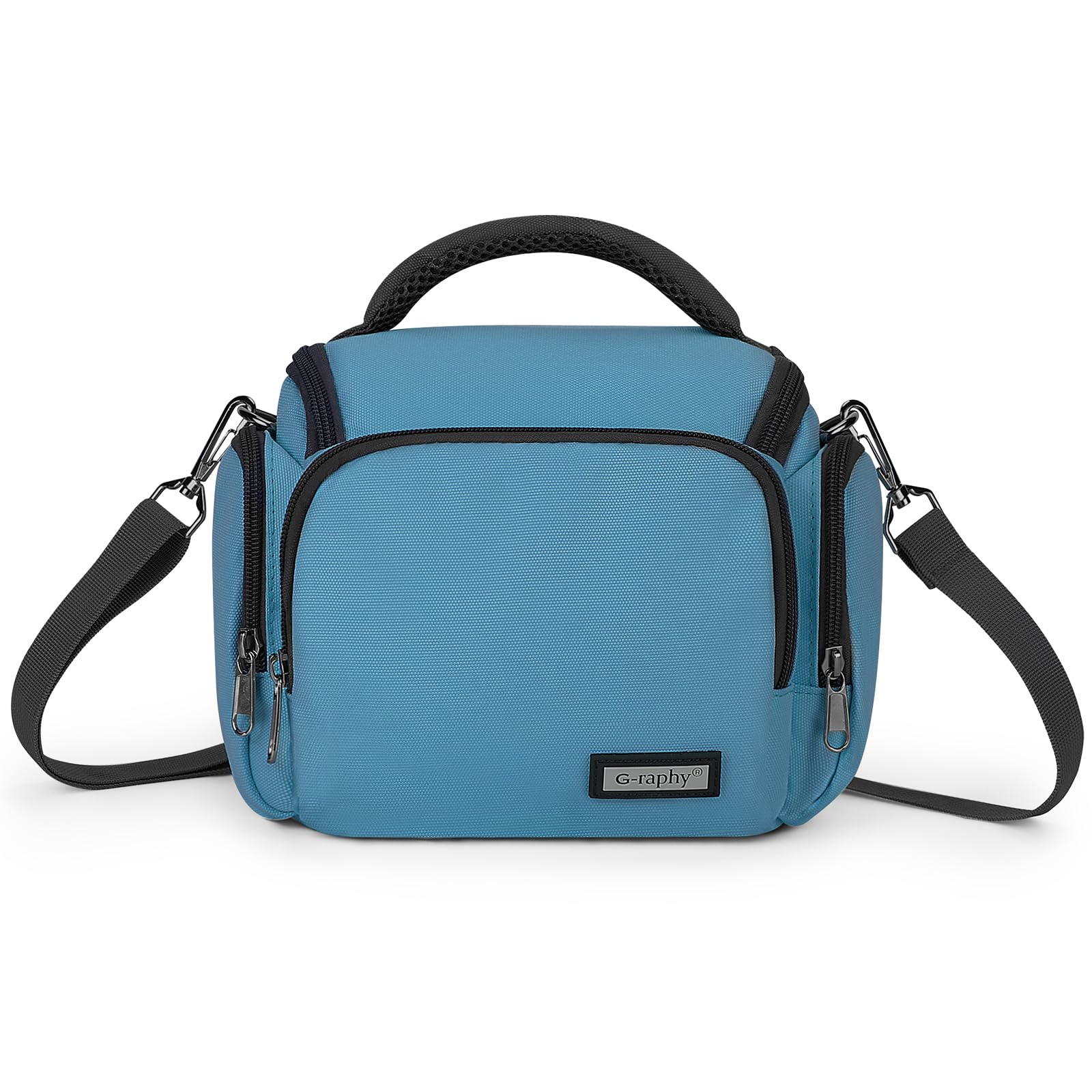 UBORSE Camera Bag DSLR SLR Camera Case Waterproof Portable Anti-Shock Digital Camera Crossbody Bag Compatible Protector for DSLR SLR Camera Lens Accessories