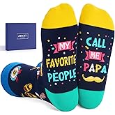 Zmart Gift Idea for Him - Funny Gifts for New Dad Brother, in Law Birthday Socks