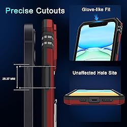 DEERLAMN for iPhone 11 Case with Slide Camera