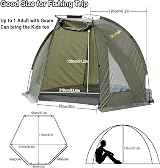 Dr.Fish Carp Fishing Tent Bivvy Quick Erect 1.66kg Lightweight Weatherproof view 2
