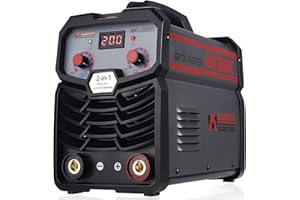ARC-200, 200 Amp Pro. Stick Arc DC Inverter Welder, 80% Duty Cycle, 100V~250V Wide Voltage Welding Soldering Machine