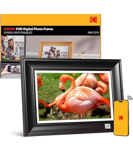 Kodak 10-Inch Smart Touch Screen Rechargeable Digital Picture