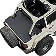 Coverspec Tonneau Cover Compatible with Jeep Trunk Cover Wrangler JL 4 Door Back Ton Cargo Vinyl Tailgate Cover Robicon Sahara Sport S Black 2018-Current
