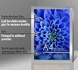 Americanflat A4 Silver Picture Frame Engineered Wood Shatter Glass view 4