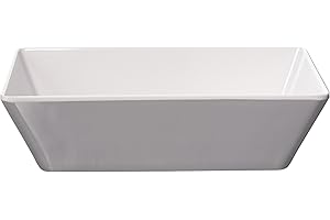 American Metalcraft MLRP9 Bowls, 5.85" Length x 9.7" Width, White