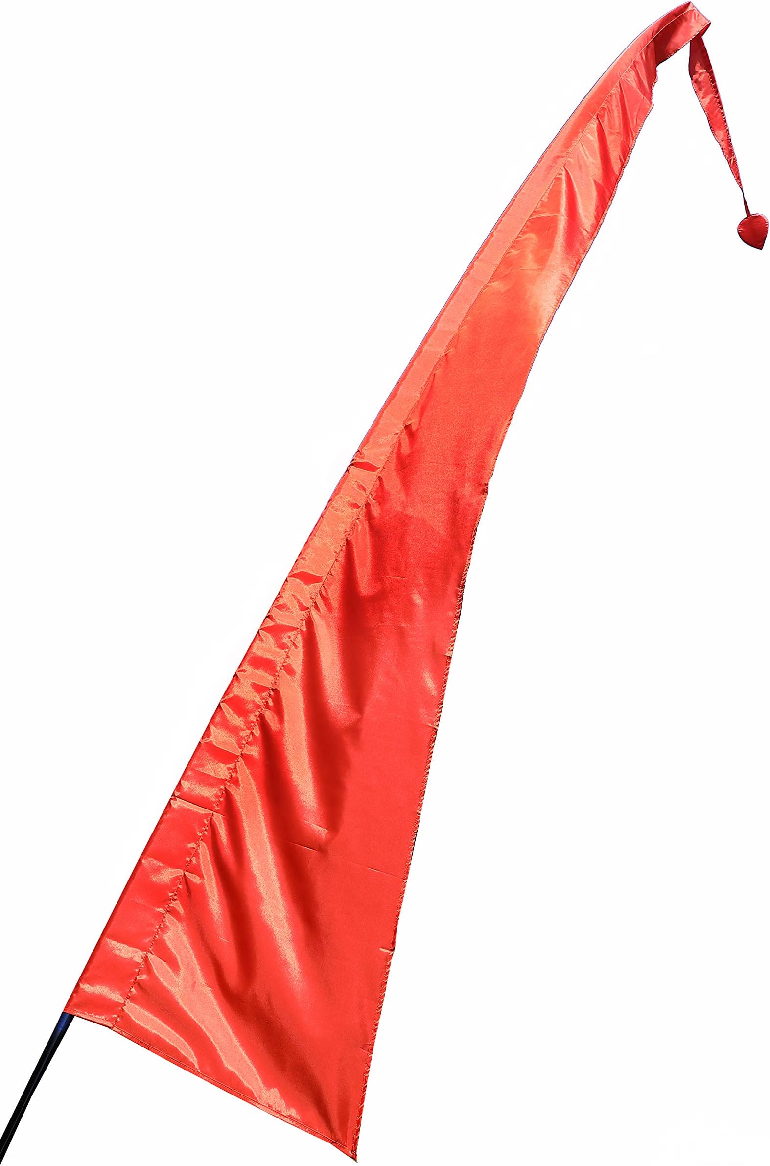 Pink Pineapple Festival Flag 5 Metres Long – No Pole – Bright Coloured Flag, Parachute Silk Festival Flags, Carnival, Camping, Tent Finder Flag Pennant (Orange)