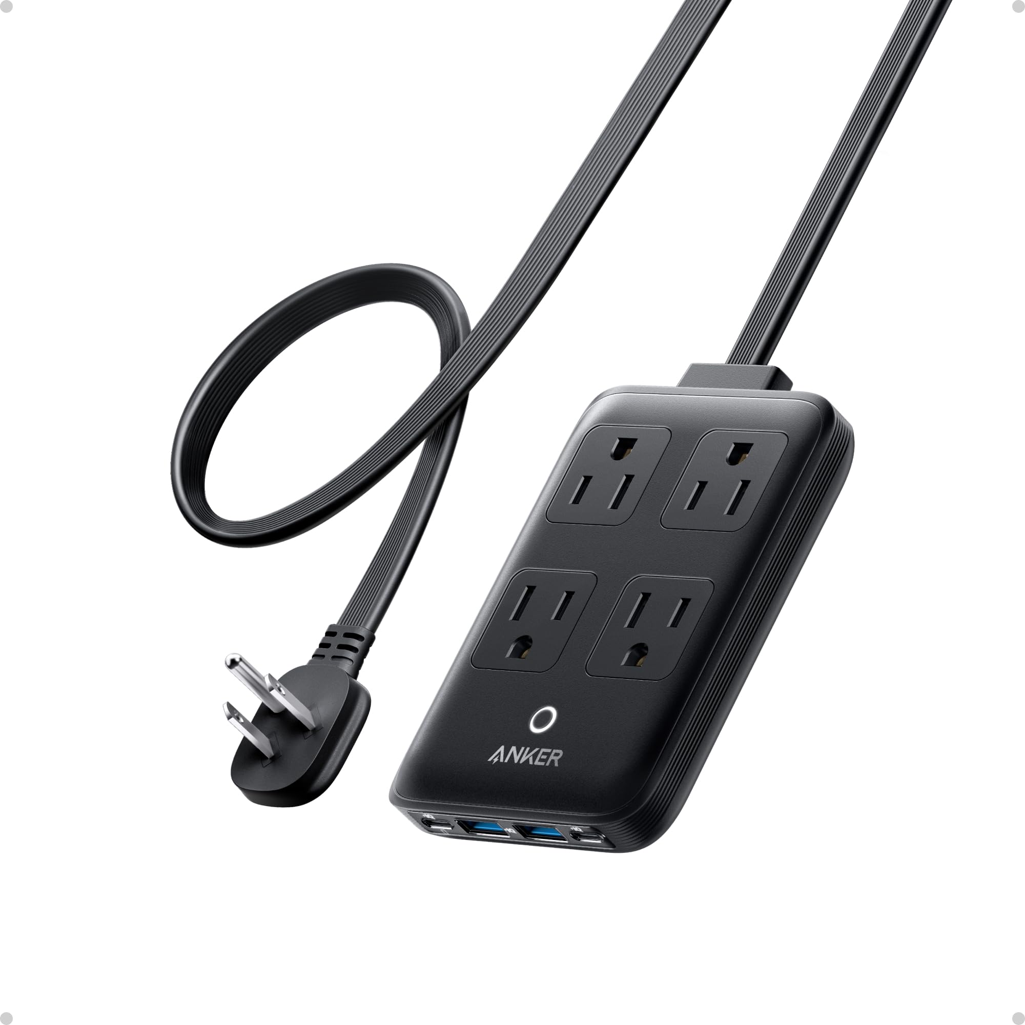 Anker Charging Station, 20W Max 8-in-1 USB-C Power Strip