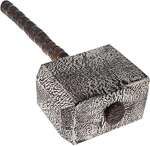 ArtCreativity Thor’s Hammer Toy for Kids, Viking Halloween Costume Accessories, Fun Superhero Party Photo Booth Prop, 21 Inch Plastic Thor Hammer for Pretend Play and Room Decor, Great Gift Idea