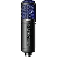 512 Audio Tempest - Large Diaphragm Studio Condenser USB Microphone for Professional Recording and Streaming, Black