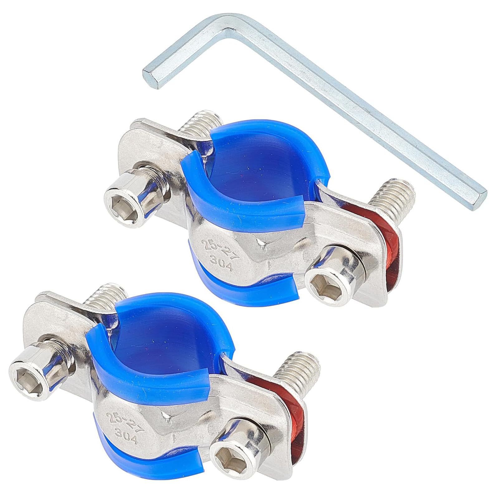 Fix Sinking Office Chair,2 PCS Adjustable Height Sinking Office Chair Repair Kit 304 Stainless Steel Office Chair with Hex Wrench for Supporting The Chair in The Event Of a Cylinder Failure