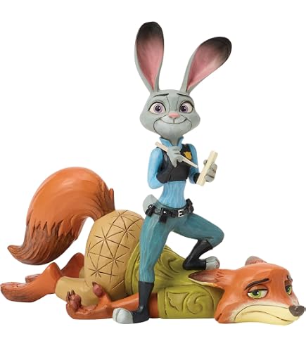 Amazon.com: Enesco Disney Showcase Zootopia Nick and Judy Standing