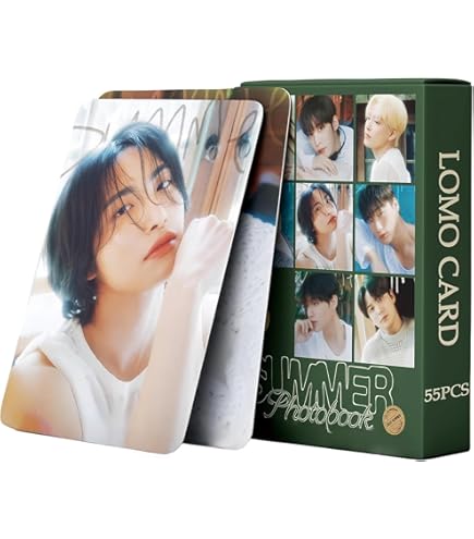 Amazon.com : K-POP IDOL Group New Photo Message Card 56pcs