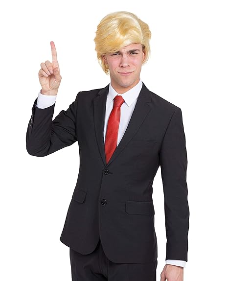 Bristol Novelty BW937 Trump Perücke, Blond, beige, Einheitsgröße