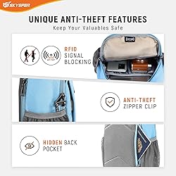 SKYSPER Sling Bag RFID Cross Body Bag Recycled