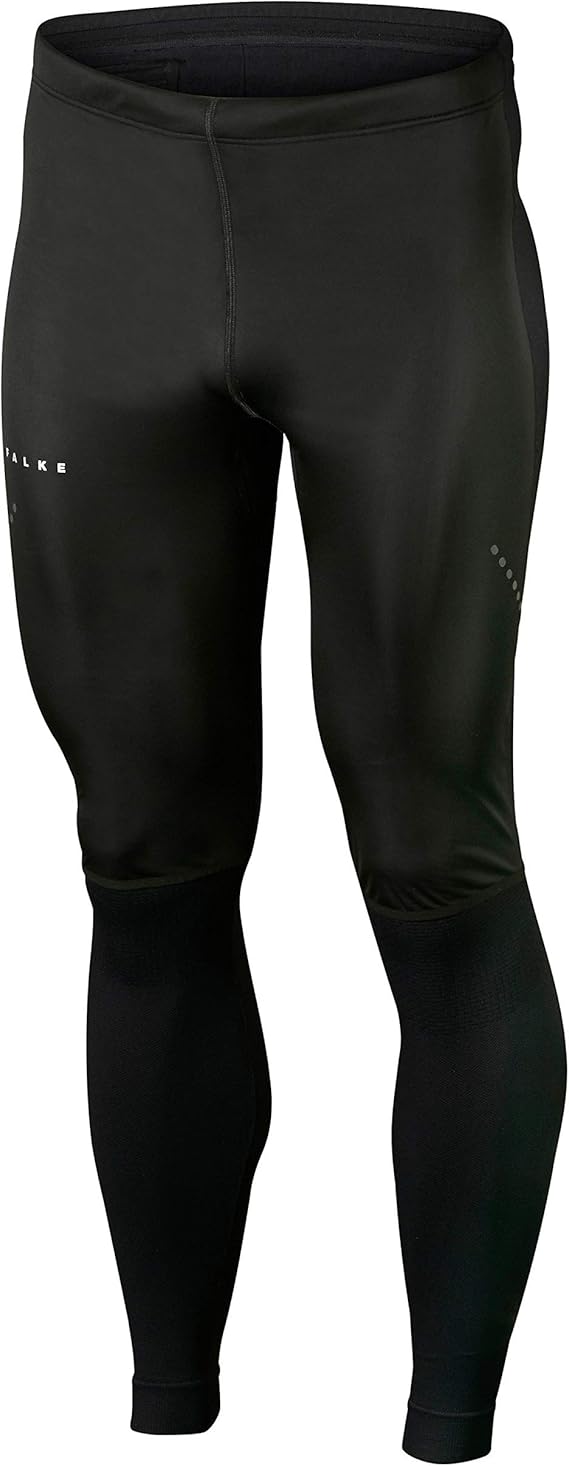 Falke Laufhose Long Tights Windproof Men Pantalón de Correr, Hombre