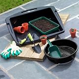Whitefurze G25LS Large Garden Sieve Black view 2