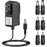 DC 15V 1A Adapter Charger Charging Cable Cord for Peak 450A 500A 600A 800A 1000A Auto Battery Booster Jump Starter, Compatible Beatit,Tacklife,Gooloo &amp; More Portable Car Jump Starter