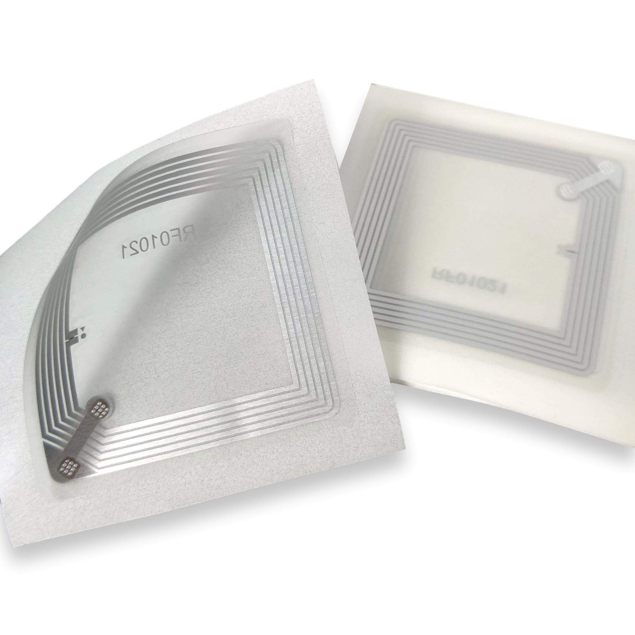 A Pack of 10 x NFC Tags NTAG213 | Extra Wide Antenna 45x45 mm | Ultra-Thin 0.15 mm Perfect to be embedded | Suitable for Smart Advertisement | Business Quantity Discount