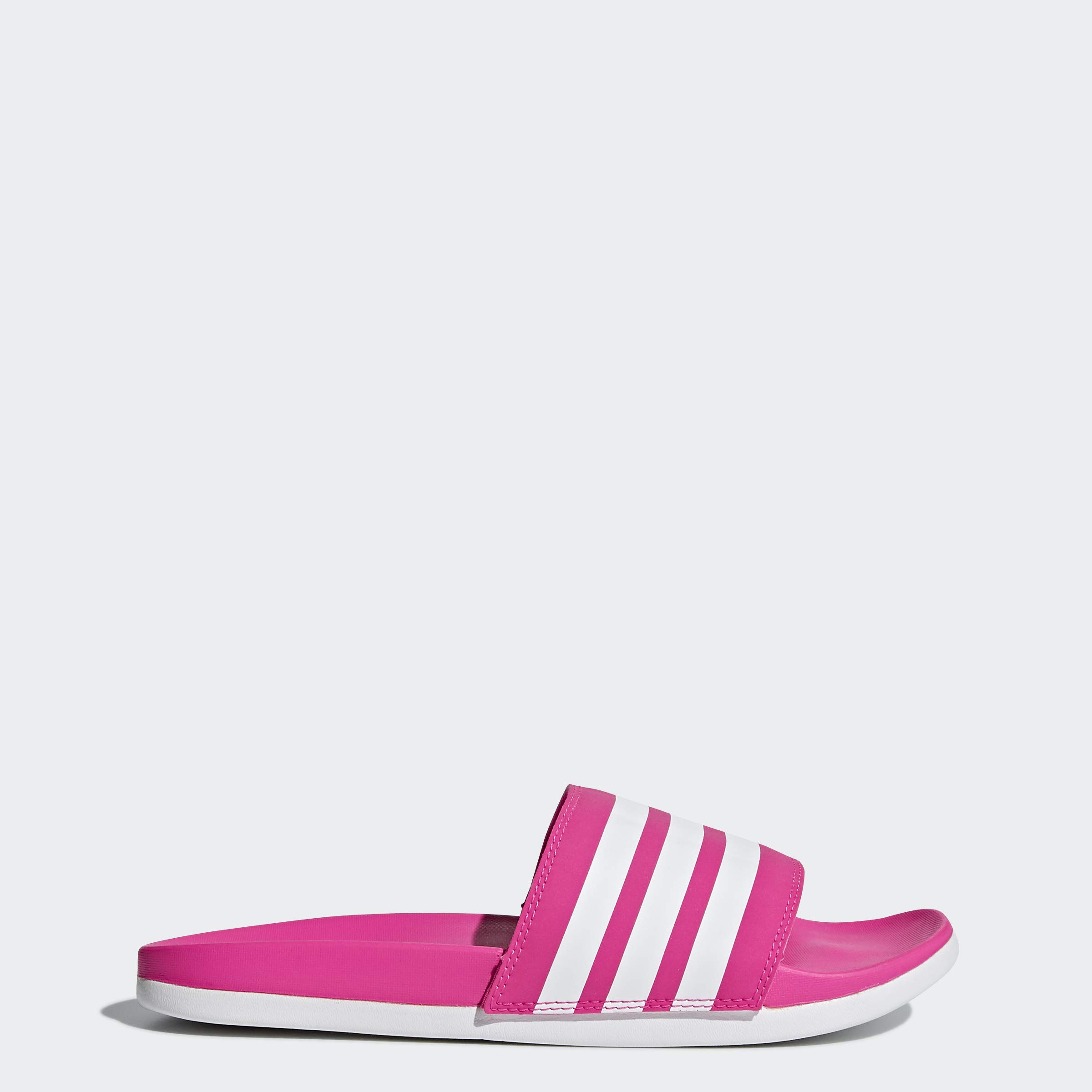 adidas men's adilette cloudfoam  slide sandal