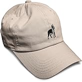 Custom Soft Baseball Hat Embroidered Dad Hat Boston Terrier Dog A Embroidery Men & Ladies Baseball Cap