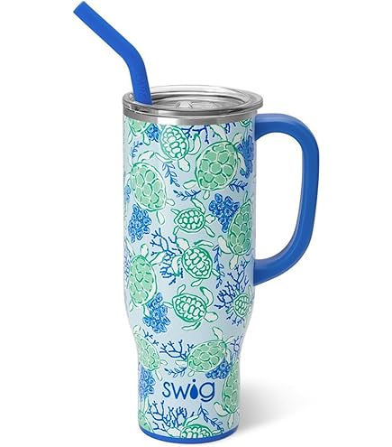 Swig Life Mega Taza De 30 Onzas, Vaso De 30 Onzas Con Asa Y