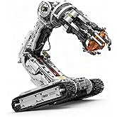 UNCLE BRICK Technical Tracked Robot Arm Building Block Kits,STEM Educational Toys,Upgraded Version Remote &amp; APP Controlled,Set for Boys and Girls 8-14,Technical Robotic Arm Set for Adult(1468Pcs)