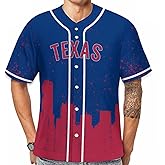 JH3DBF Baseball City Jerseys Sports Fans Shirts Clothing for Fans Men Gifts Printing S-2XL