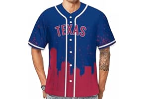 JH3DBF Baseball City Jerseys Sports Fans Shirts Clothing for Fans Men Gifts Printing S-2XL