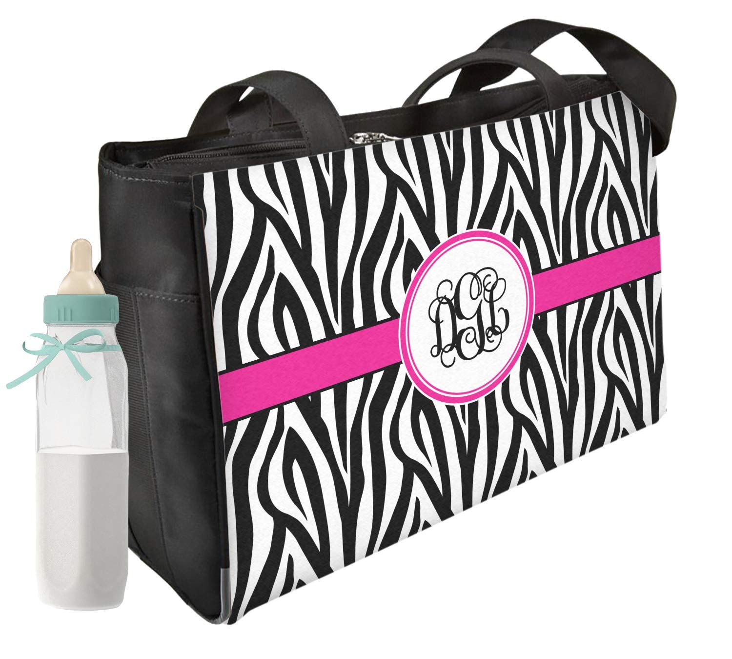 zebra diaper bag