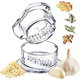 Nextrend Garlic Twister 4th Gen – Garlic Mincer & Garlic Press in One - for Ginger, Herbs, Nuts & more, BPA-Free, Dishwasher 