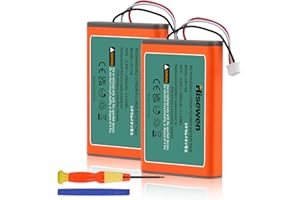 Hisewen PS5 Controller Battery 2 Pack, 3980mAh LIP1708 PS5 Battery Pack for Sony PlayStation 5 PS5 DualSense CFI-ZCT1W Wireless Controller