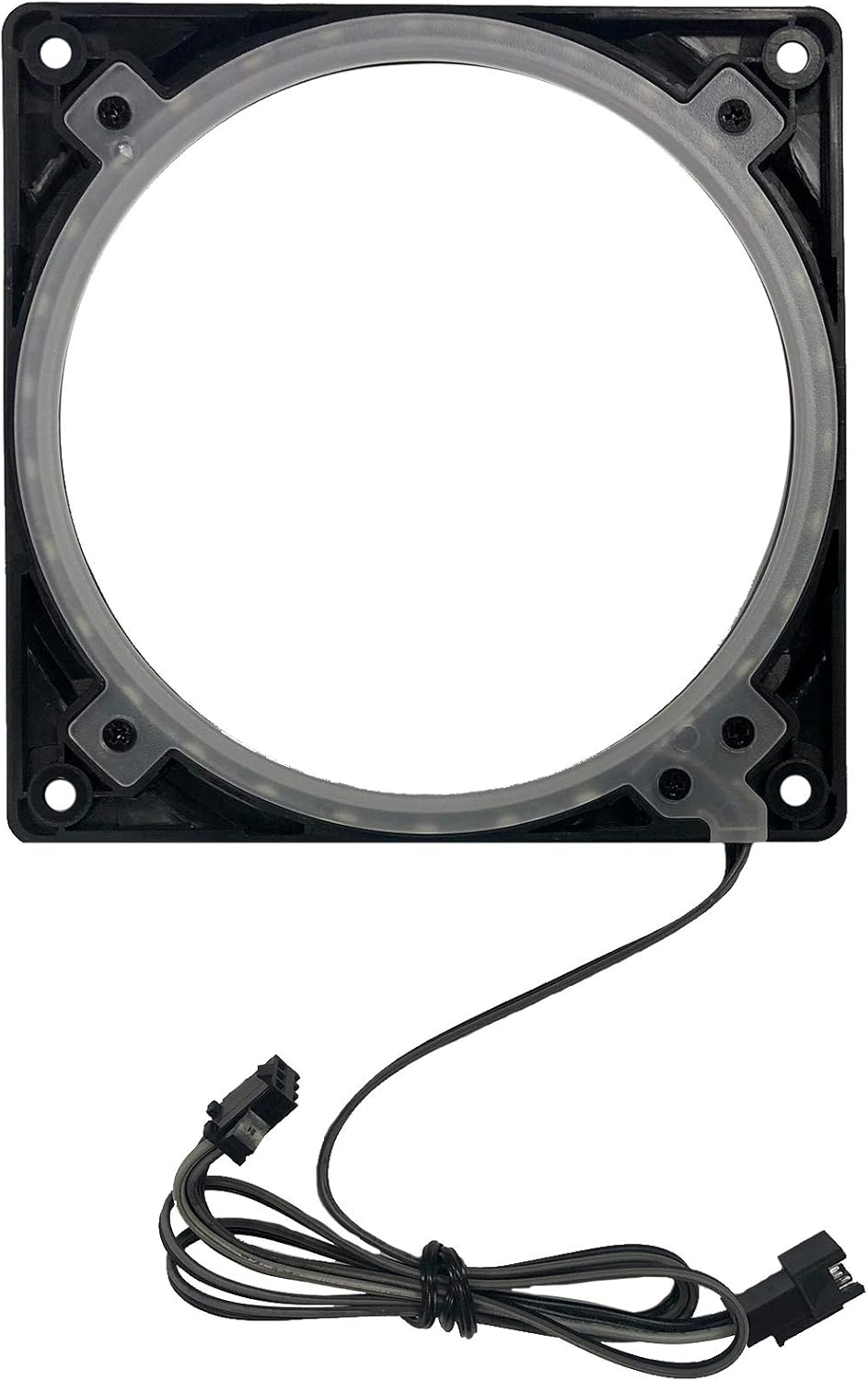Phanteks Halos 140mm Digital RGB LED Fan Frame - Black - Image 5