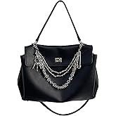 QTMY Chain Beaded Keychain Bag Charms for Handbag Purse Backpack Accessories for Bogg Bag,687