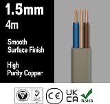 Primes DIY Twin and Earth Cable 1.5mm BASEC Approved 4 Metres 6242Y view 2