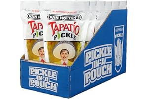 Van Holten's Pickles - Jumbo Tapatio Pickle-In-A-Pouch - 12 Pack