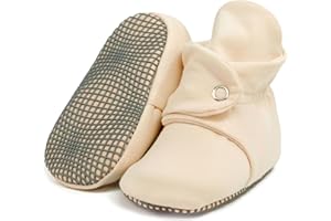 Ella Bonna Baby Booties Organic Cotton Muslin Newborn Baby Slippers Baby Boy Booties, Infant Girl Booties, 6-12 months, 0-6 Months, 12-18 Months, 0-3 Months, 18-24 Months, Toddler Shoes