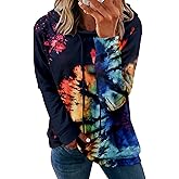 MODARANI Womens Pullover Hoodies Teen Girls Fashion Hooded Sweatshirt Womans Fall Tunic Top