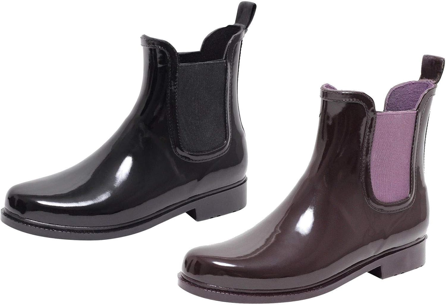 women's half rain boots