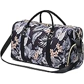 Travel Duffle Bag, Weekender Bag for Women with Shoe Compartment, Carry on Overnight Bag Gym Duffel Bag, Mommy Hospital Bags