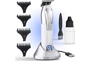 Fagaci Men's Hair Trimmer - Turbo Power with Precise Cutting, Adjusted Zero Gap Blades for Clean and Fine Cuts