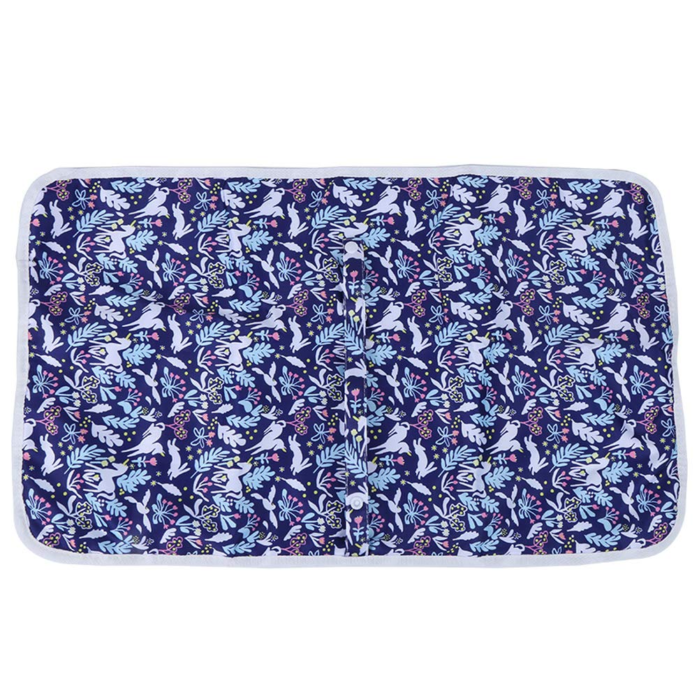 Foldable Changing Mat, Multifunctional Infant Urine Pad Cotton Portable Changing Mats Waterproof Nappy Changing Mat for Home Travel Outside(#2)