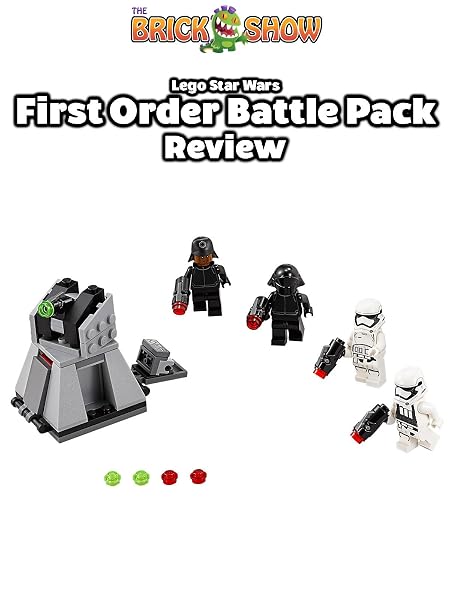 Amazon.de: Review: Lego Star Wars First Order Battle Pack Review [OV