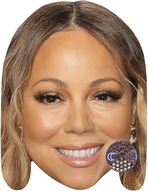 Other Costume Accessories 90s Mariah Carey Celebrity Mask Card Face and